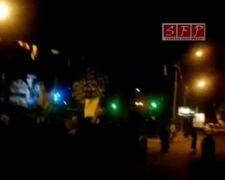 فري برس دوما تظاهرة حرائر المدينة بعد التراويح 22 8 2011