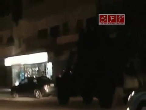 فري برس حوران طفس قوات الجيش تقمع المتظاهرين في 23 8 2011