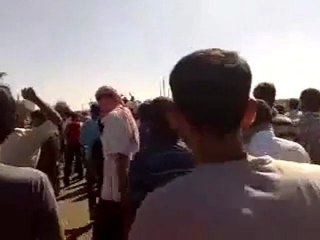 فري برس   جاسم  تشييع المجند الشهيد بسام عبد الهادي الحلقي 24 8 2011