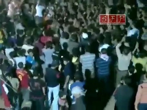 فري برس حوران الطيبة مظاهرة القرى الشرقية في 23 8 2011