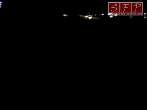 فري برس حوران جاسم مظاهرة مسائية تفائلا بسقوط القذافي