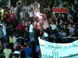 فري برس   حوران  الجيزة  قاشوش حوران احراق صور بشار