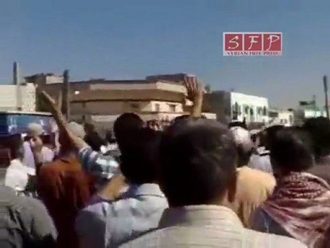 فري برس جاسم تشييع المجند الشهيد بسام عبد الهادي الحلقي 24 8 2011