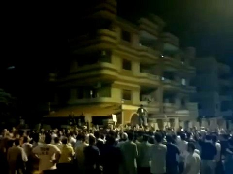 فري برس حمص الوعر مظاهرة جامع فاطمة 24 8 2011