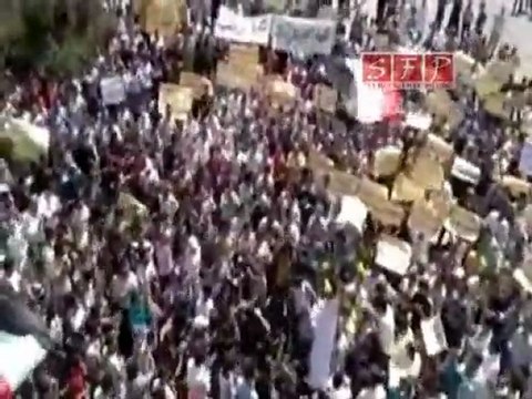 فري برس حمص باباعمرو جمعة النصر والثبات الشعب يريد حظر جوي 26 8 2011