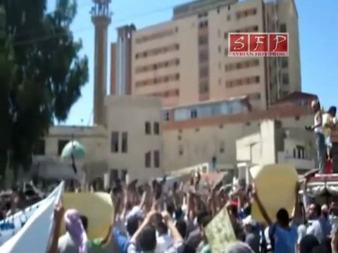 فري برس حمص أحرار الوعر جمعة الثبات والصبر 26 8 2011