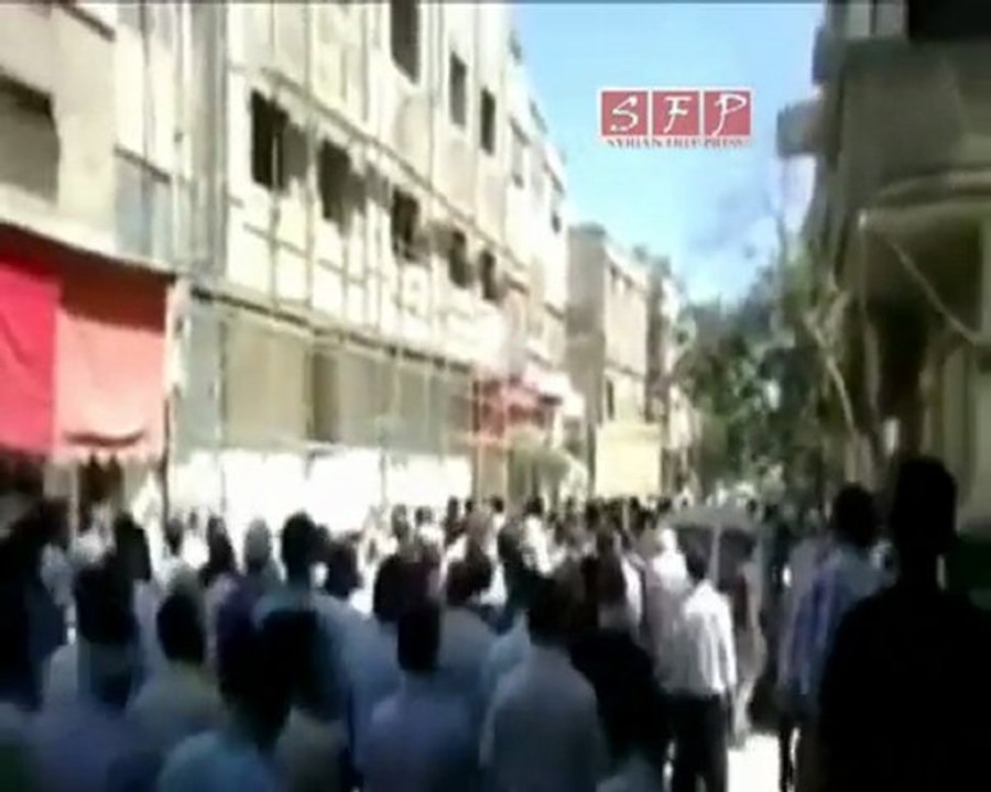 فري برس   ريق دمشق   أبطال عربين في جمعة الصبر والثبات