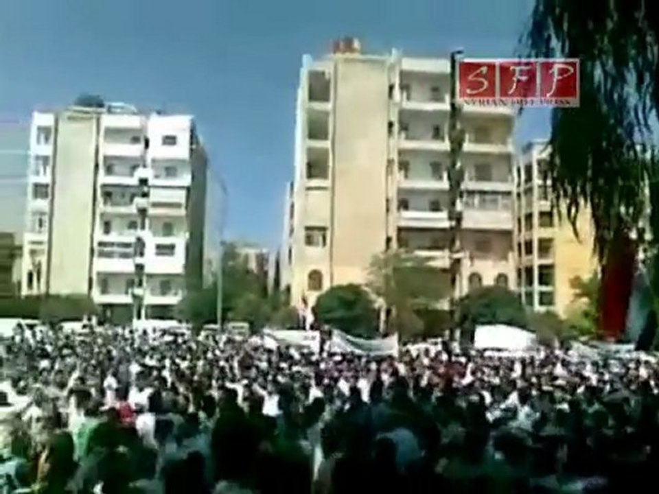 فري برس   حمص    الوعر   جمعة الموت ولا المذلة 2 9 2011