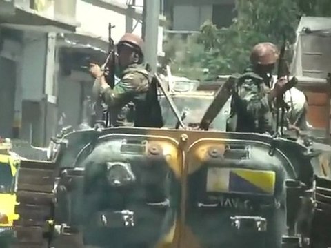 فري برس حمص البياضة تواجد الجيش لمنع المظاهرات27 8 2011