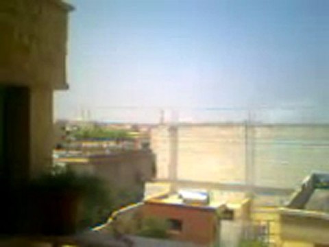 فري برس قصف مئذنة مسجد النور في الرستن