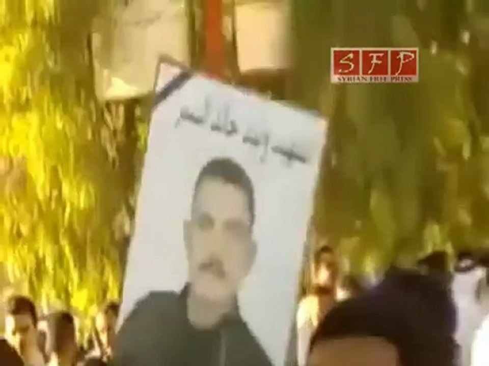 فري برس   إدلب خان شيخون الشهيد البطل وليد النسر 28 8 2011