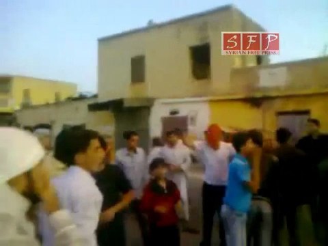 فري برس حلب تل رفعت مظاهرات بعد الفجر29 8 2011