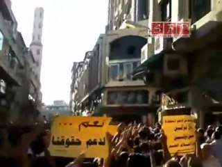 فري برس   حمص أحفاد خالد شارع الدبلان 29 8 2011