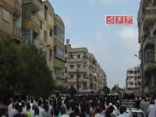 فري برس   حمص القصور بعد صلاة العيد 30 8 2011