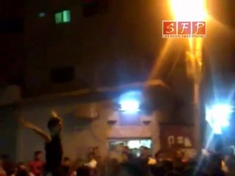 فري برس حوران داعل مظاهرة مسائية في ثاني أيام العيد في 31 8 2011