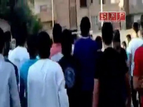 فري برس حماة مظاهرة غرب المشتل بعد صلاة العيد 30 8 2011