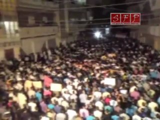 فري برس   حمص خالدية مسائية 1 أيلول حمصية ومنهاب الموت1 9 2011