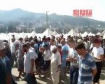 فري برس   الحدود التركية مظاهرة ضخمة في مخيمات اللاجئين 5 9 2011