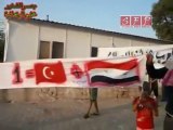 فري برس   مخيمات اللاجئين يطالبون بحماية دولية من بشار 5 9 2011