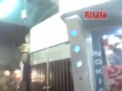 فري برس مظاهرة في نهر عيشة تنادي باعدام الرئيس 5 9 2011