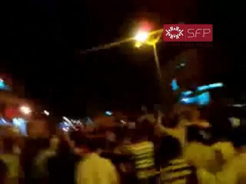 فري برس حمص القريتين مظاهرة مسائية لنصرة حمص الجريحة 7 9 2011