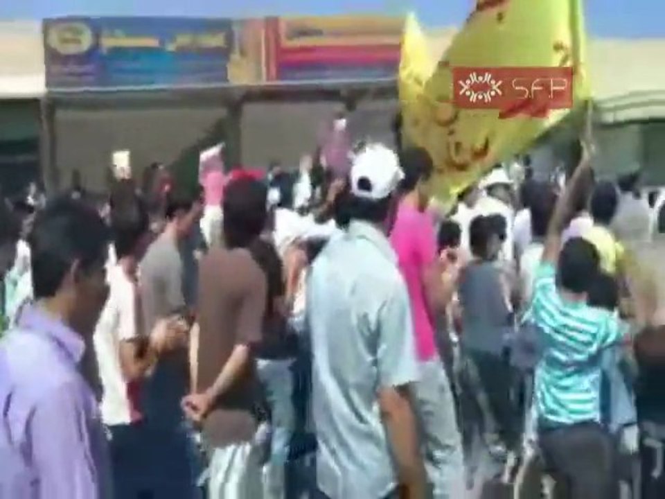 فري برس   مظاهرة رأس العين   سري كانيه جمعة الحماية الدولية 9 9 2011