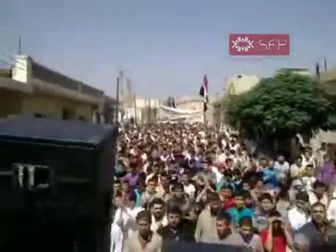 فري برس حماه مظاهرة أحرار كفرزيتا جمعة الحماية الدولية 9 9 2011