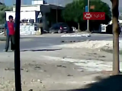 فري برس تمركز الجيش في قرية قسطون بالدبابات 12 9 2011