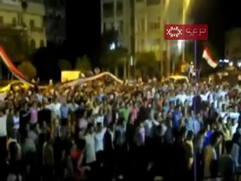 فري برس   حمص   الوعر مسائية ثلاثاء الغضب من روسيا 13 9 2011