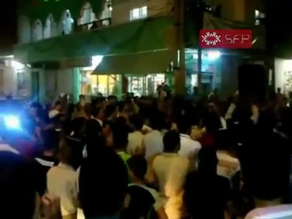 فري برس   حوران كفرشمس مظاهرة مسائية في 14 9 2011