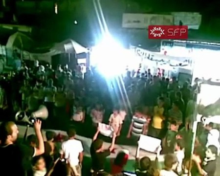 حلب عندان مظاهرات مسائية 14 9 2011