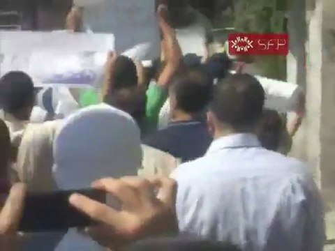 فري برس تنسيقية حي القابون دمشق جمعة ماضون حتى اسقاط النظام 16 9 2011