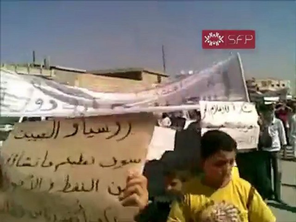 فري برس   حلب   عندان    جمعة ماضون حتى اسقاط النظام 16 9 2011