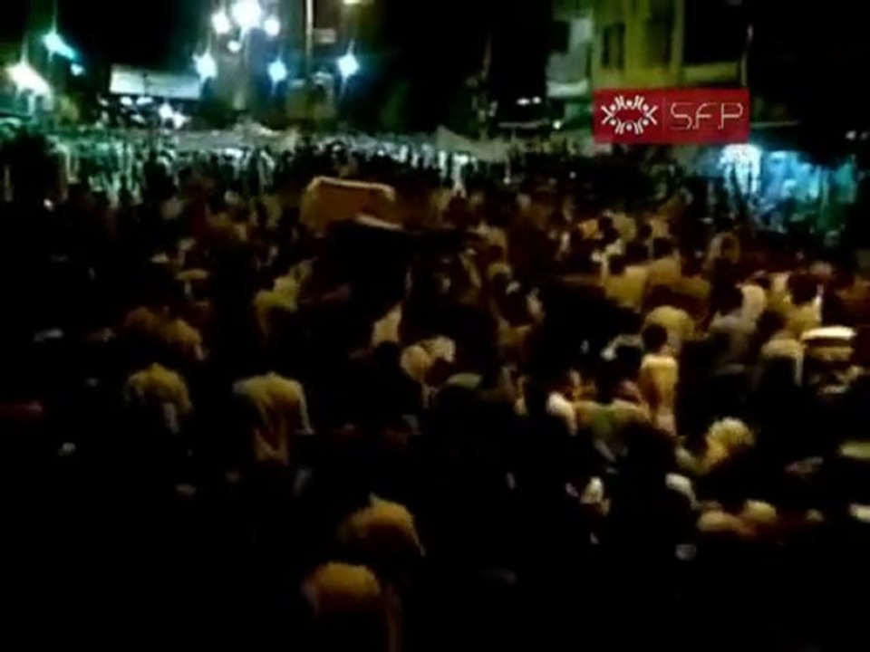 فري برس   حمص الرستن الطفل الشهيد ماهر الزعبي 20 9 2011
