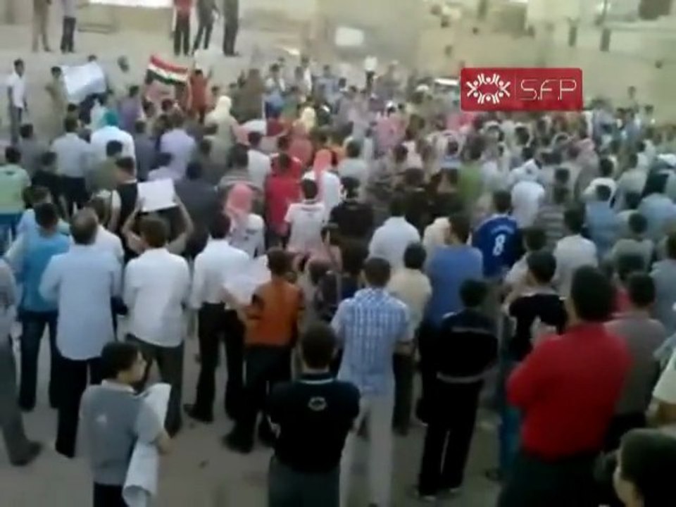 فري برس   حلب   تل رفعت مقطع رائع لاحرار تل رفعت 19 9 2011