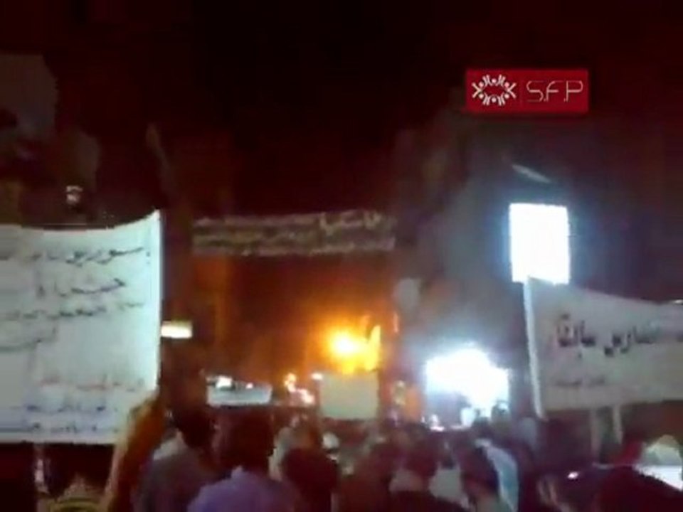 فري برس   حرستا   مسائية ثلاثاء الوفاء لحسين الهرموش   20 9 2011