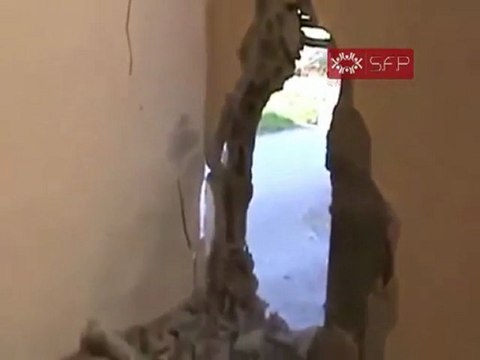 فري برس تلبيسة قصف على المنازل واطلاق نار كثيف صباح 21 9 2011