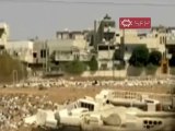 فري برس   حمص   باباعمرو   اطلاق نار عشوائيا على البيوت 22 9 2011