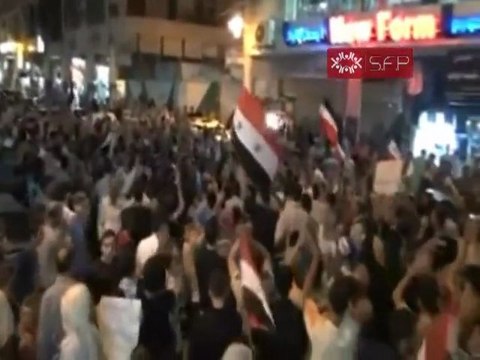 فري برس ادلب مظاهرة مسائية في مدينة إدلب الخميس 22 9 2011