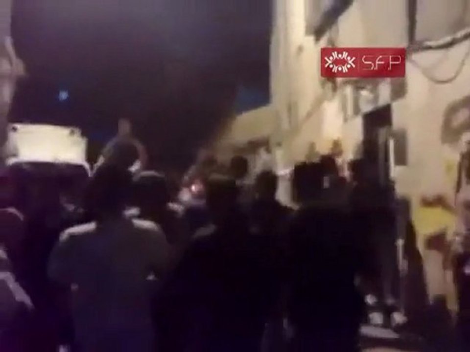 فري برس   دمشق  برزة البلد مظاهرة مسائية السبت 24 9 2011
