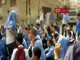 فري برس   حماه   مدرسة عثمان حوراني   مظاهرة طلابية 28 9 2011