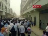 فري برس   حوران   مدينة انخل مظاهرة طلابية حاشدة 28 9 2011