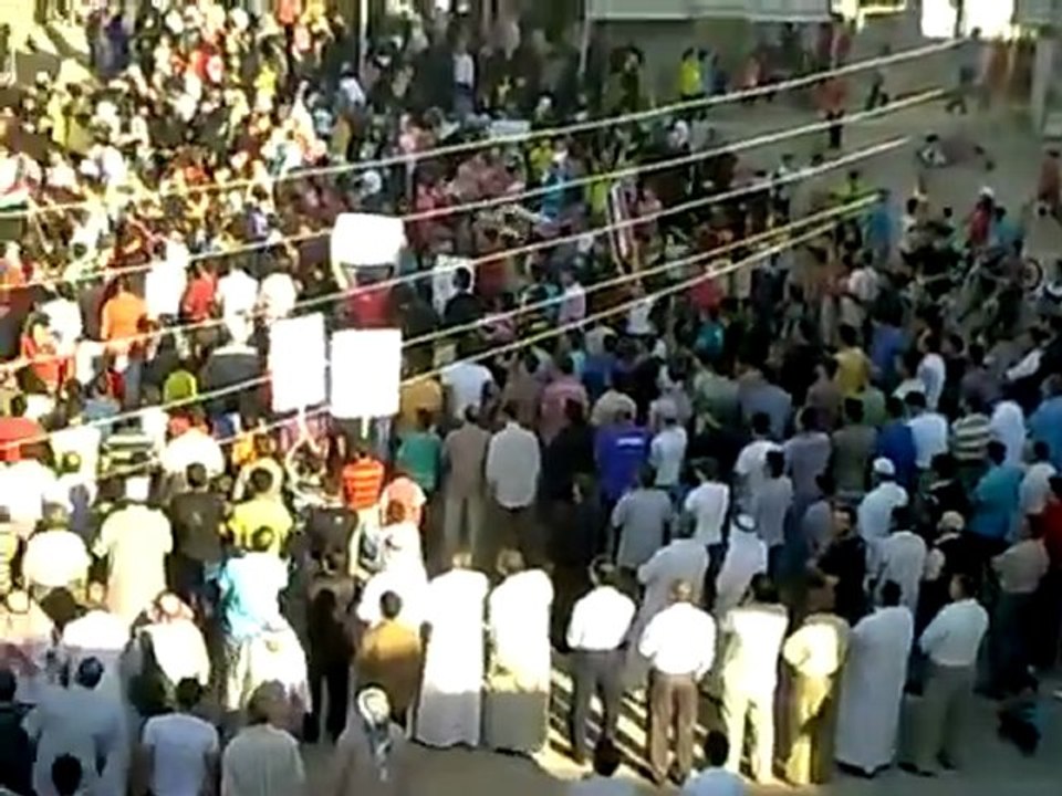 فري برس   درعا الحراك في ثلاثاء الوفاء للشيخ نواف البشير 27 9 2011