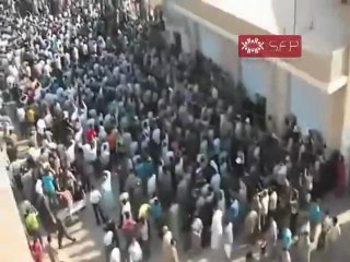 فري برس   حلفايا   تشييع الشيخ الشهيد محمد مهدي الصيادي واولاده