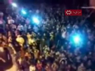 فري برس   مظاهرة في جبل الزاوية 27 9 2011