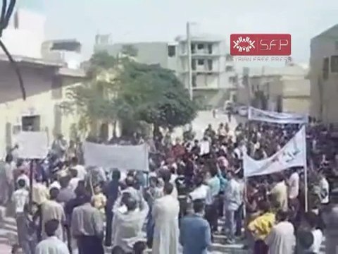 فري برس ادلب سرمين جمعة النصر لشامنا ويمننا 30 9 2011