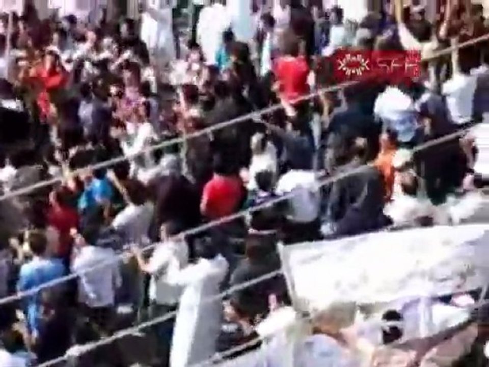فري برس   احرار الجيزة في جمعة النصر لشامنا ويمننا 30 09 2011