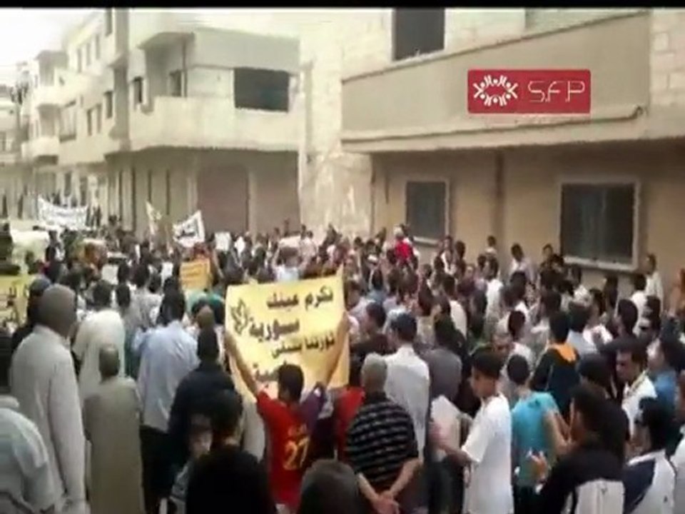 فري برس   حمص الشماس جمعة النصر لشامنا ويمننا 30 9 2011