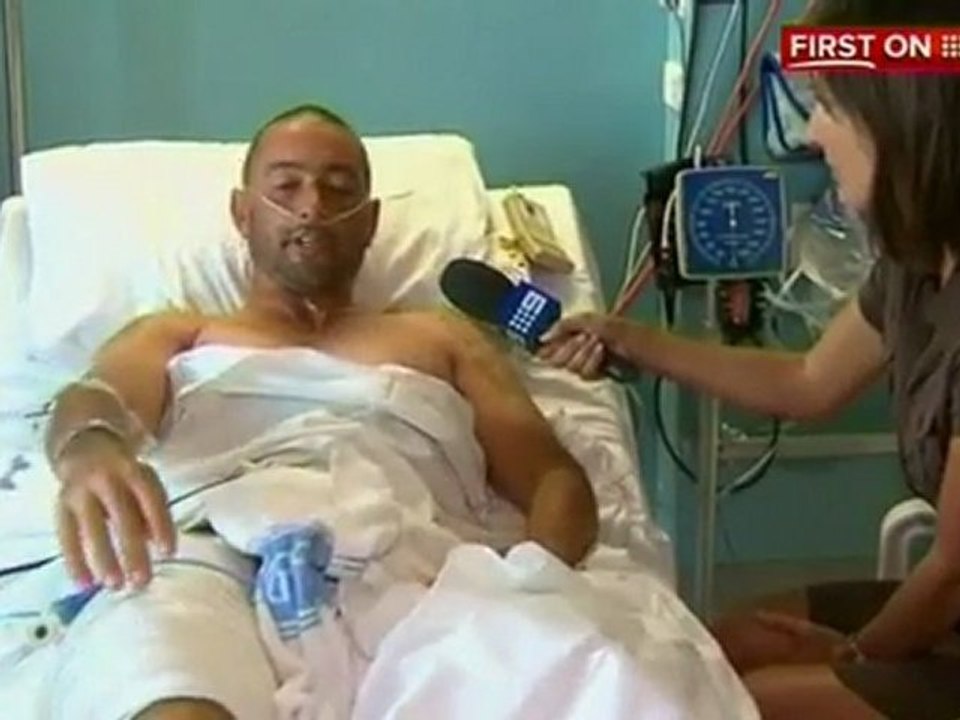 Australian man survives shark attack
