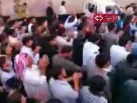 فري برس حماه اللطامنة مظاهرة في جمعة النصر لشامنا ويمننا 30 9 2011